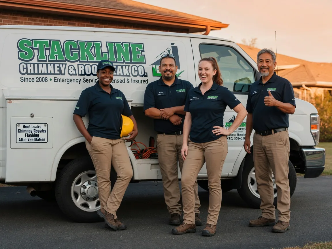 Chimney flashing repair company in Oran, IA